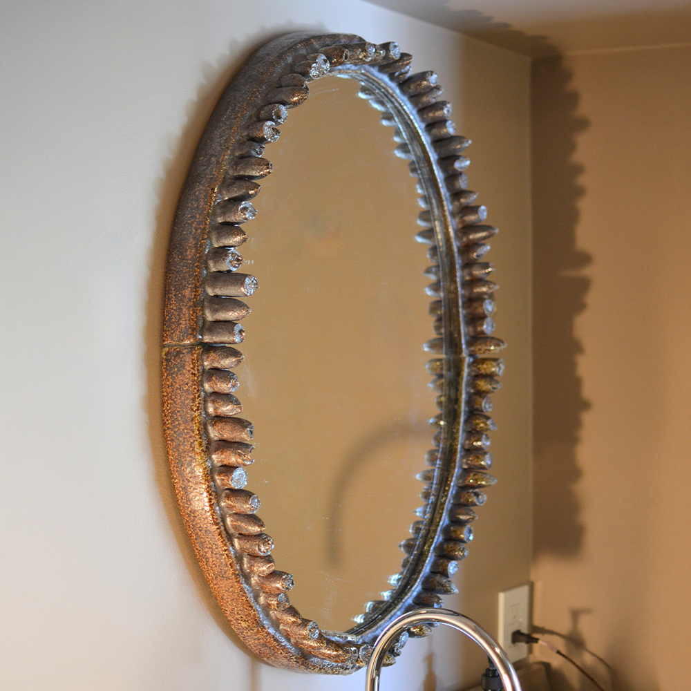 Torn Nub Mirror (33” Oval DO)