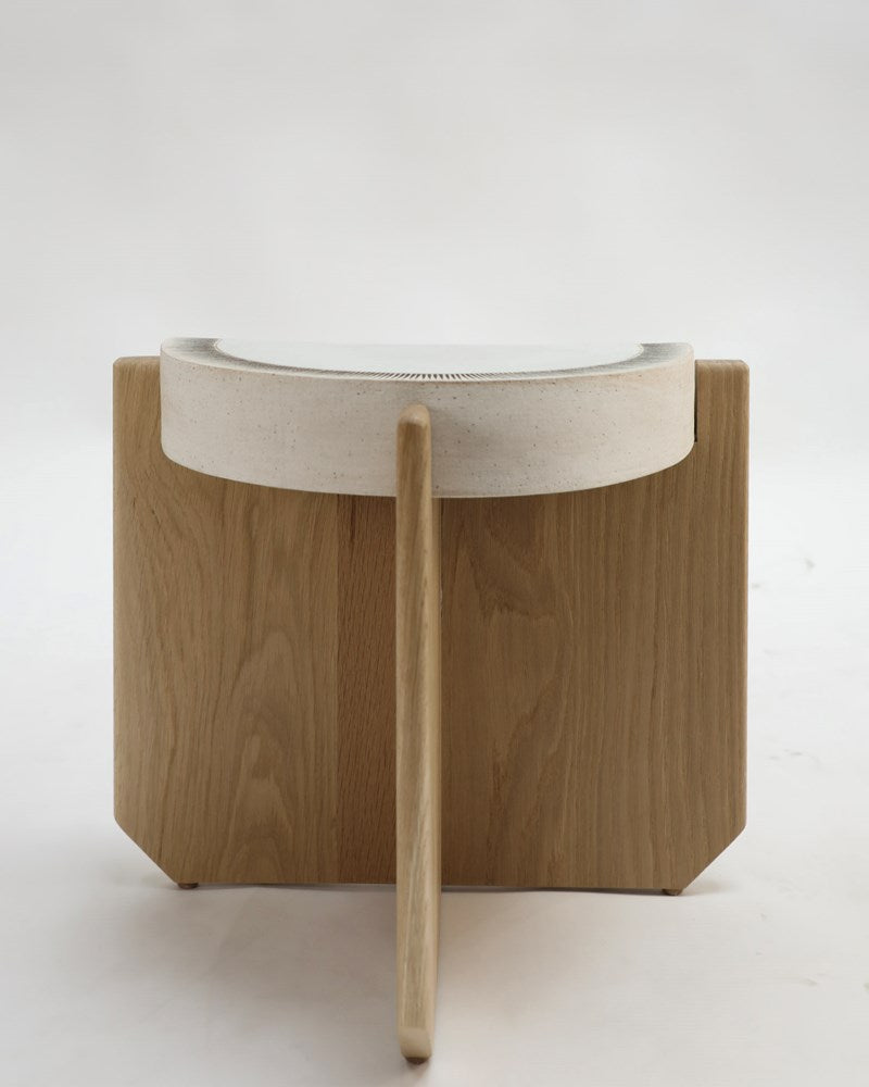 MQuan Clay Half Side Table