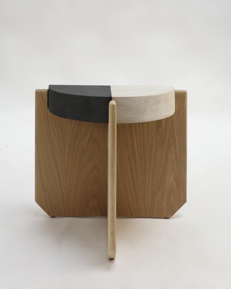 MQuan Clay Half Side Table