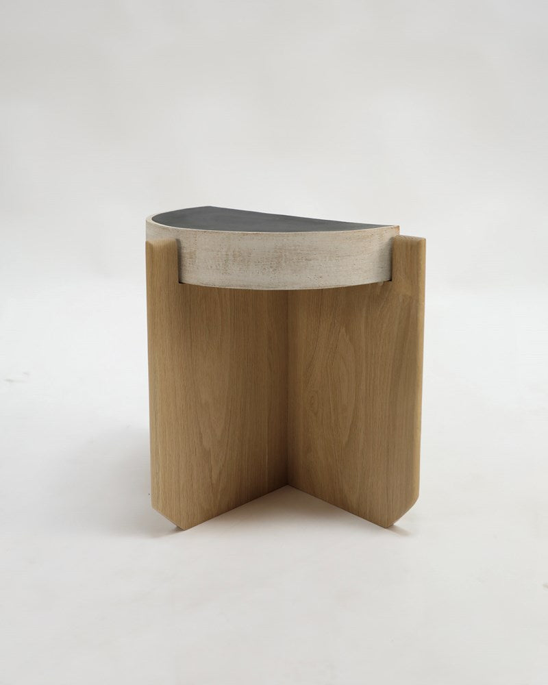 MQuan Clay Half Side Table