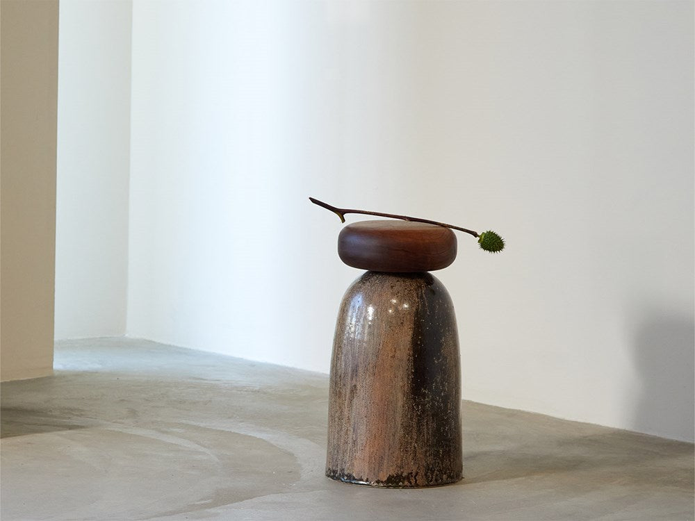 Rubini Side Table with Rounded Top