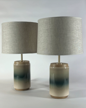 Porter table lamp in Satin Brass