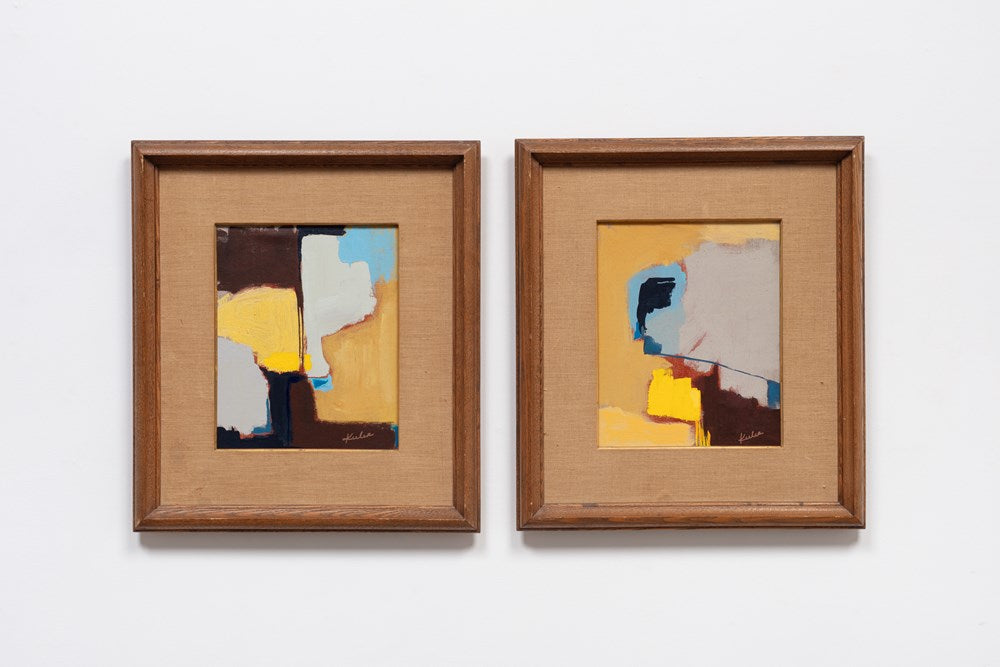 Lynda Keeler: Garden Map #113 Diptych