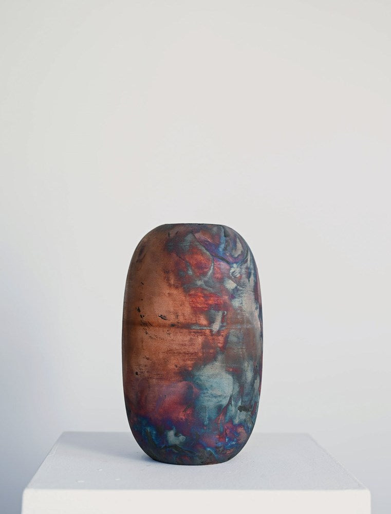 Raku Vessel 013