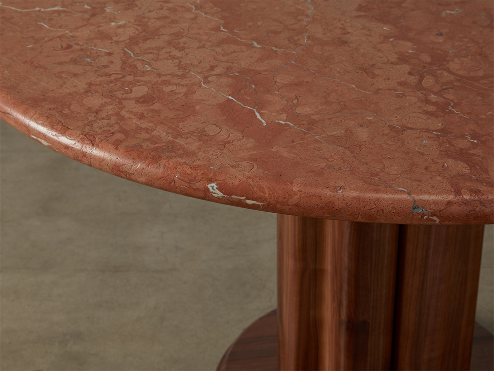 San Rafael Round Pedestal Dining Table 50"