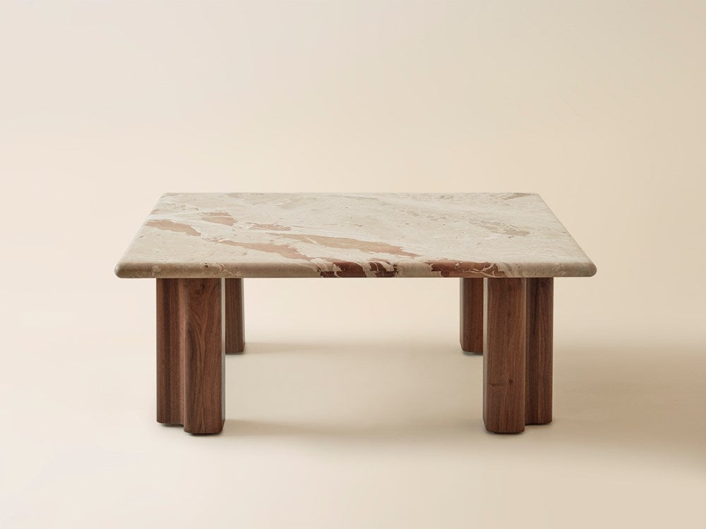 San Rafael Square Coffee Table in Natural Walnut