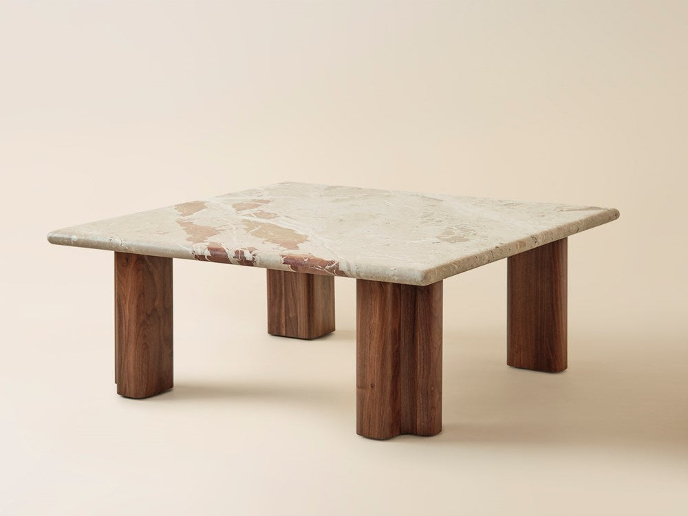 San Rafael Square Coffee Table in Natural Walnut