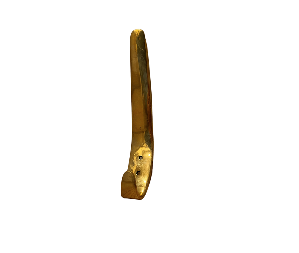 Large Brass Wall Hook