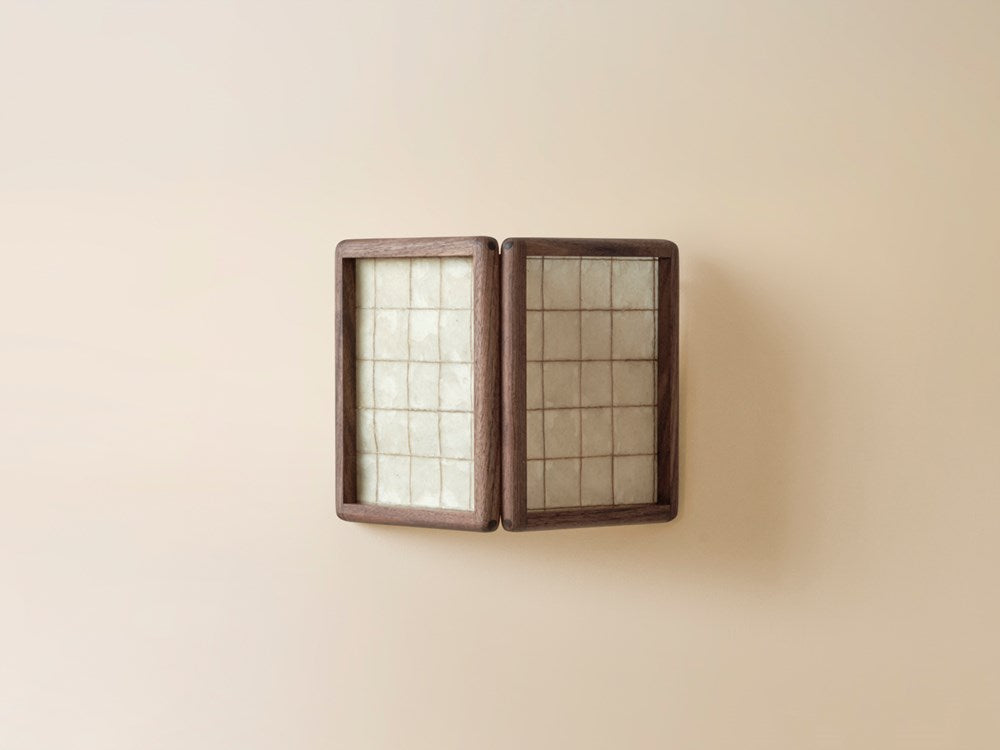 Small String Sconce - Walnut