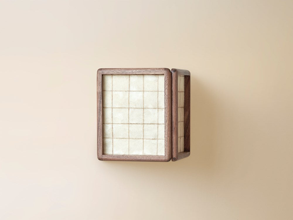 Small String Sconce - Walnut