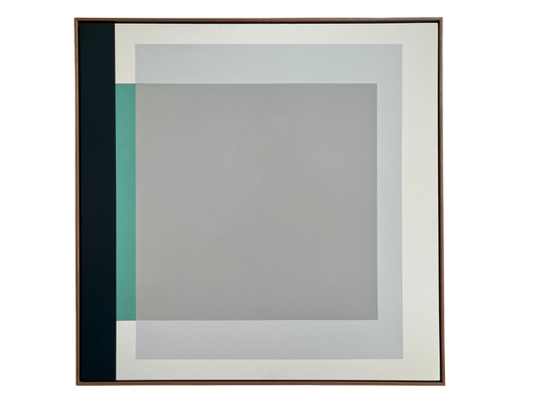 Geometric Colorfield - Neutral/Green