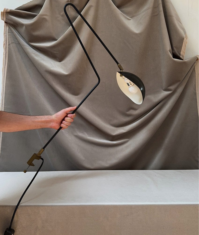 "J" Arm Desk Lamp by Jason Koharik