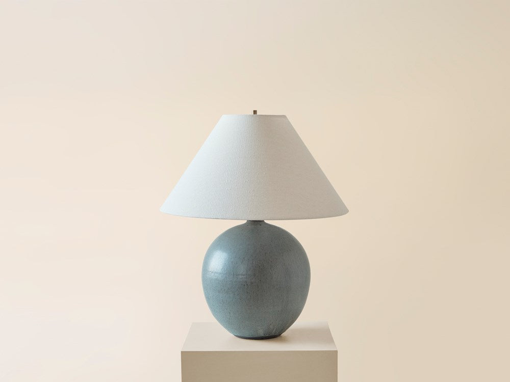 Large Orb Lamp in Pond