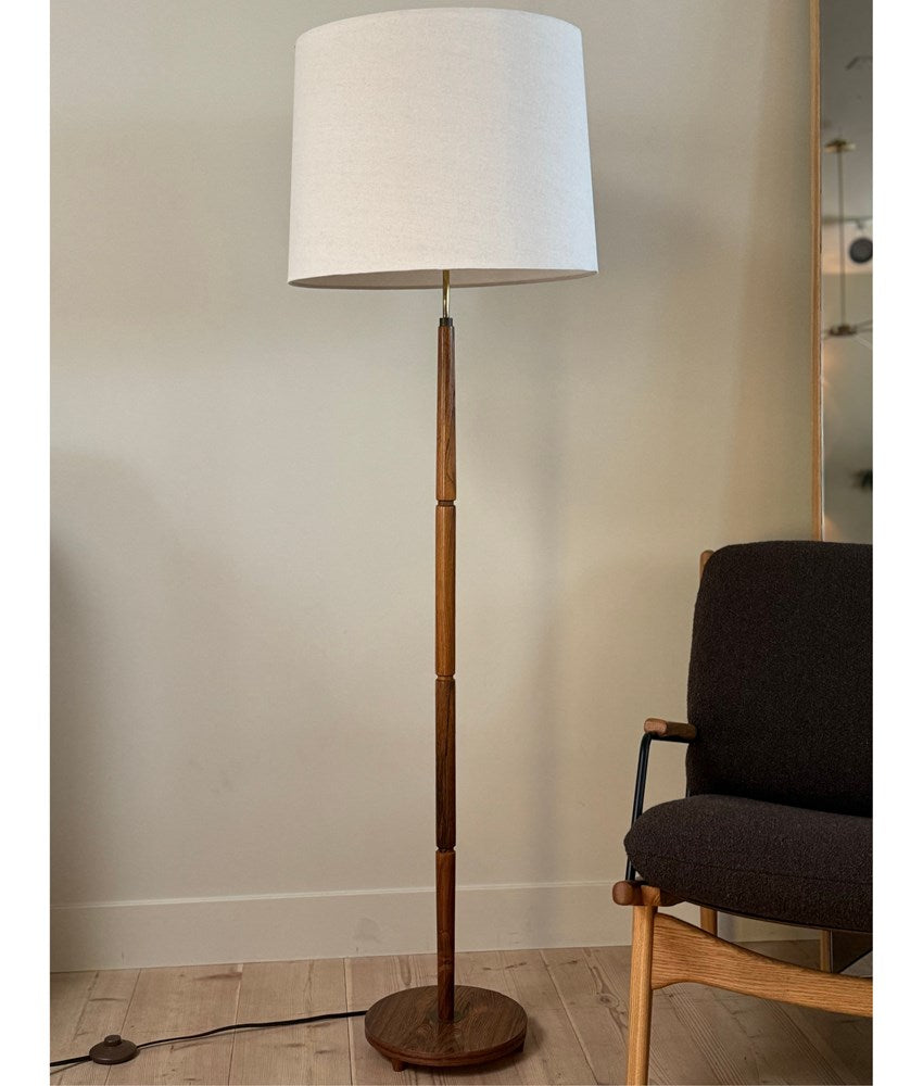 Danish Rosewood Floor Lamp