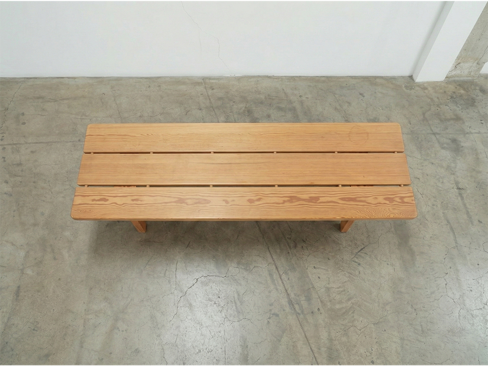 "Asserbo" Oregon Pine Bench by Borge Mogensen