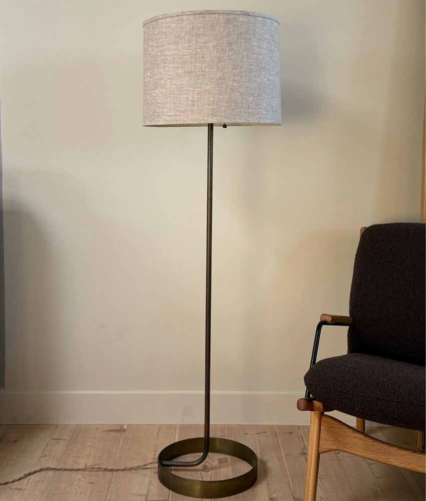 Brass Floor Lamp