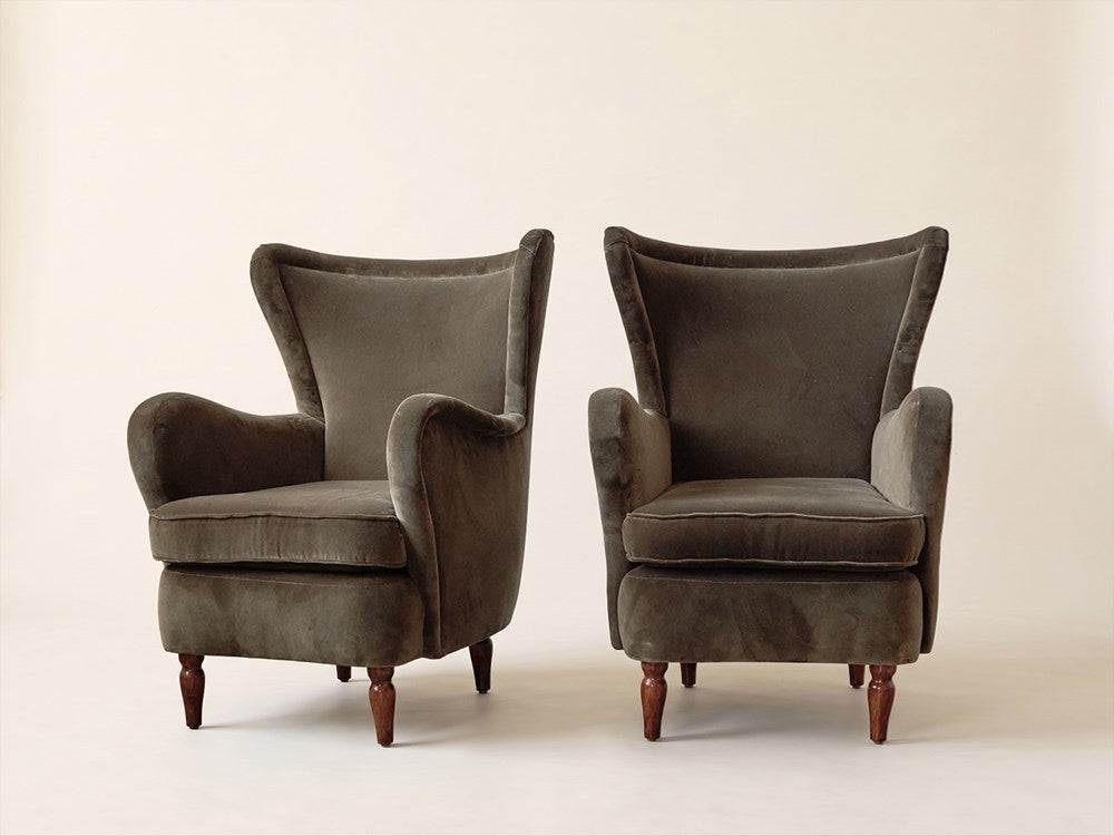 Pair of Armchairs by Emilio Sala