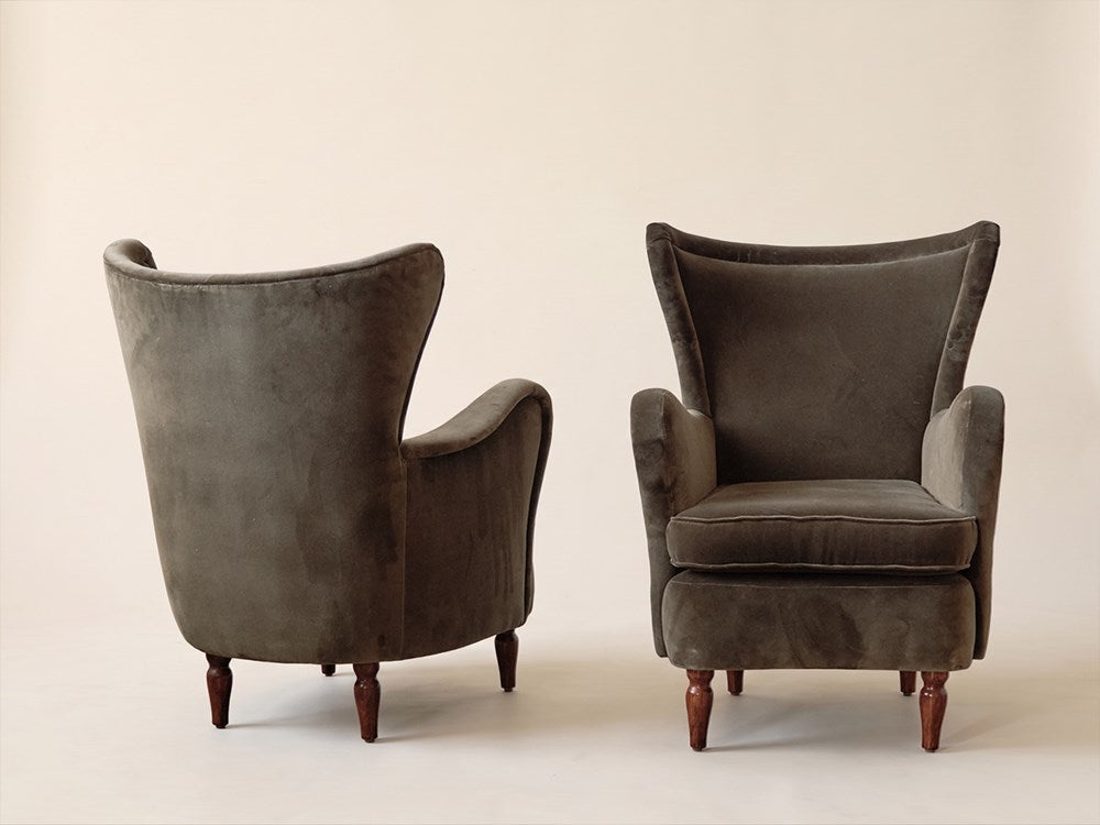 Pair of Armchairs by Emilio Sala