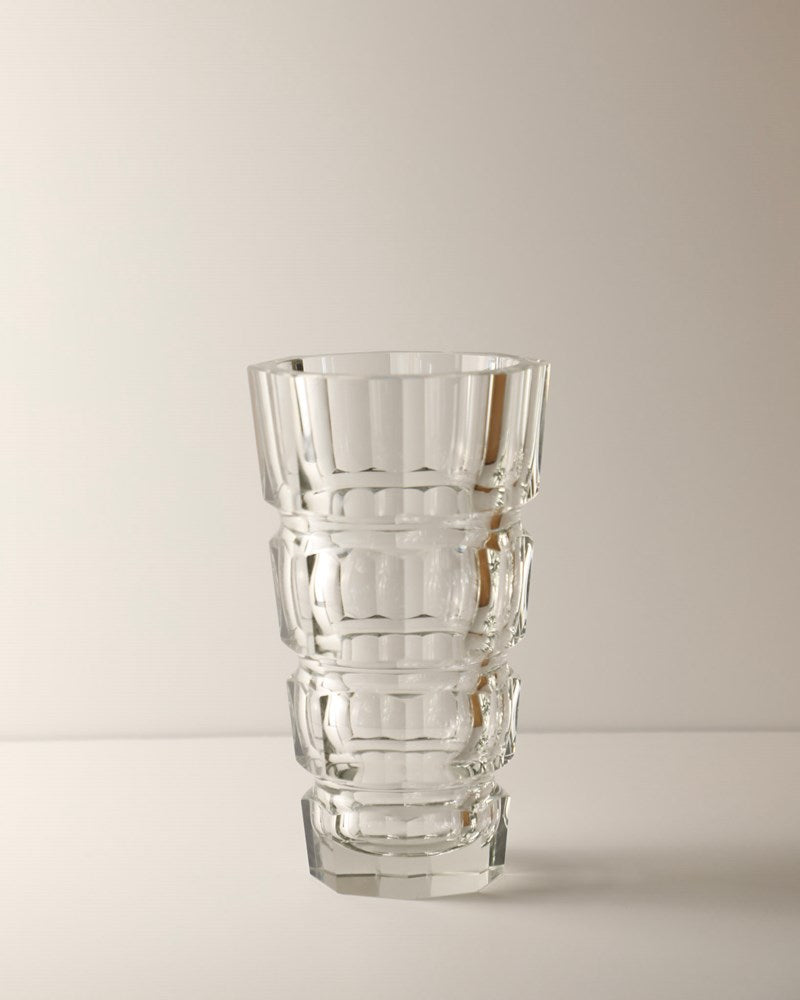 Moser Facet Cut Vase by Josef Hoffmann