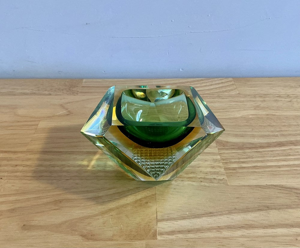 Murano Glass Diamond Bowl