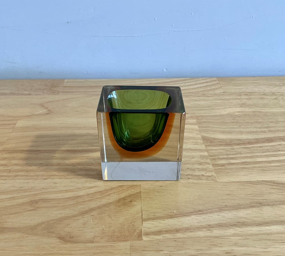 Murano Glass Square Bowl