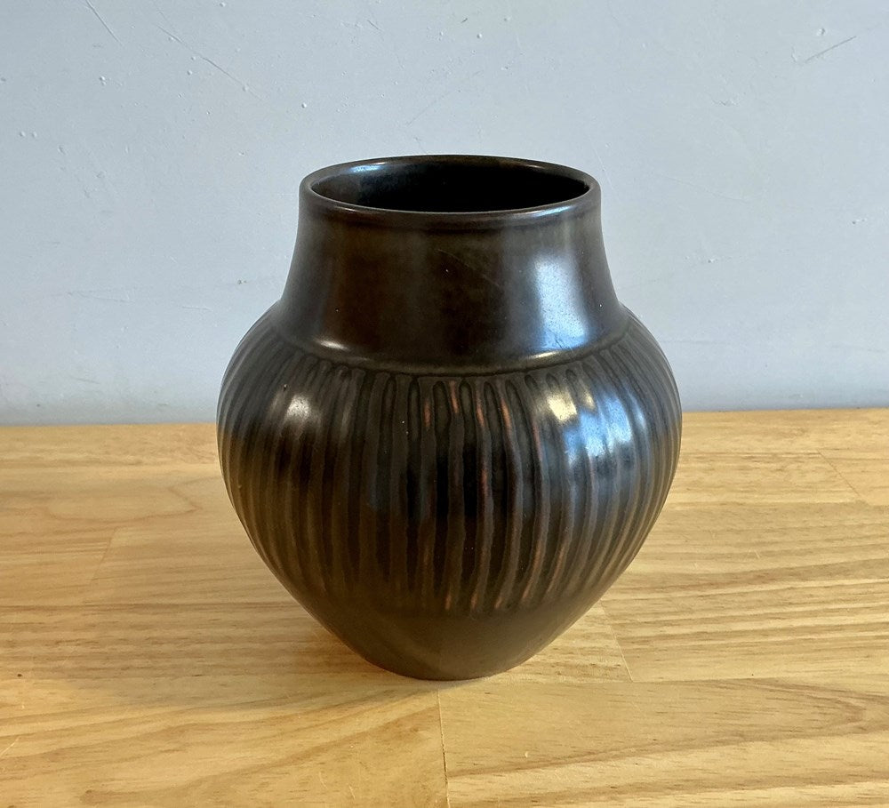 Stoneware Vessel by Valdemar Petersen