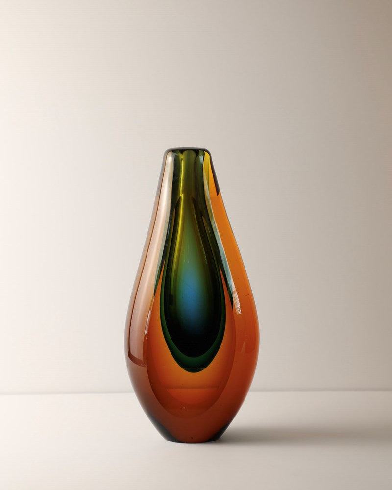 Murano Sommerso Large Vase