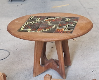 Large Side Table by Guillerme et Chambron