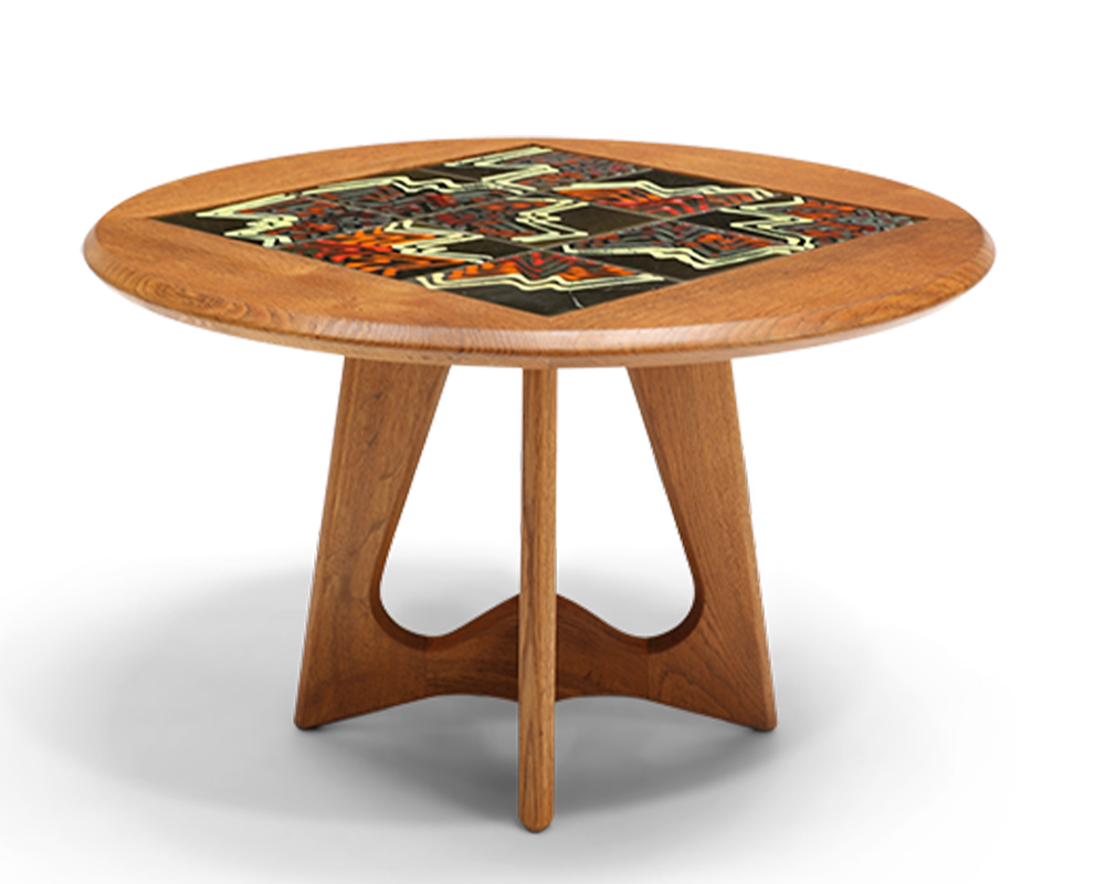 Large Side Table by Guillerme et Chambron