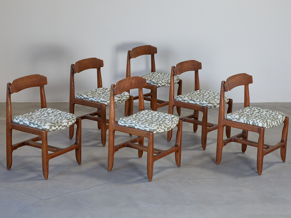 "Veronique" Dining Chairs by Guillerme et Chambron