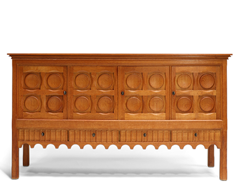 Oak Sideboard by Henry Kjærnulf