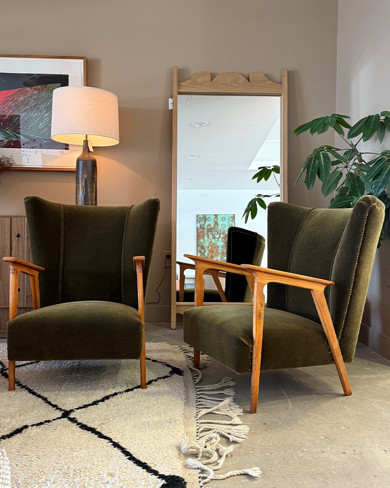 Pair of Italian Armchairs