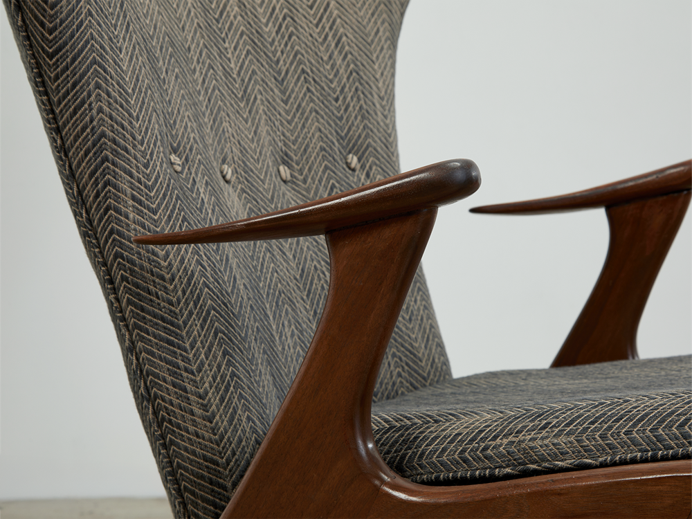 Wingback Chair by Kurt Ostervig