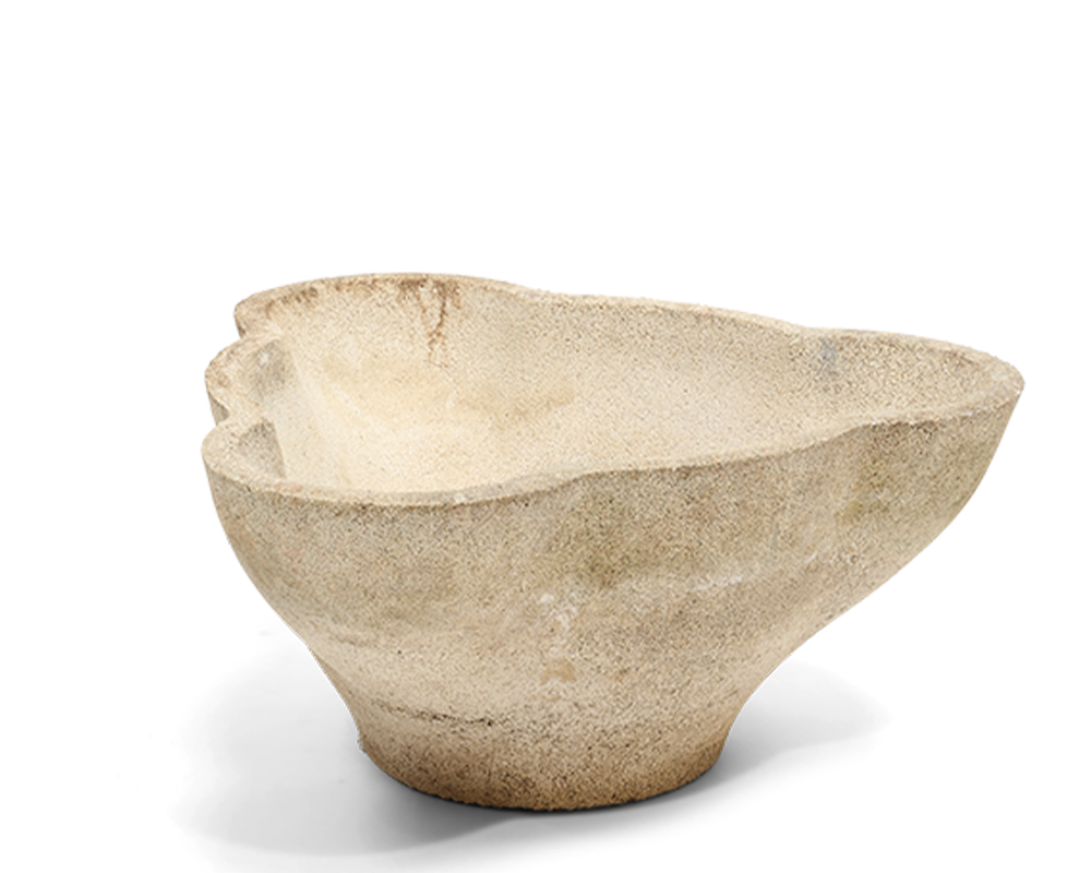 Large Scalloped Planter