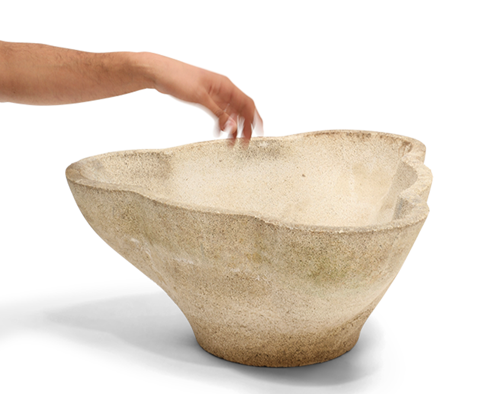 Large Scalloped Planter