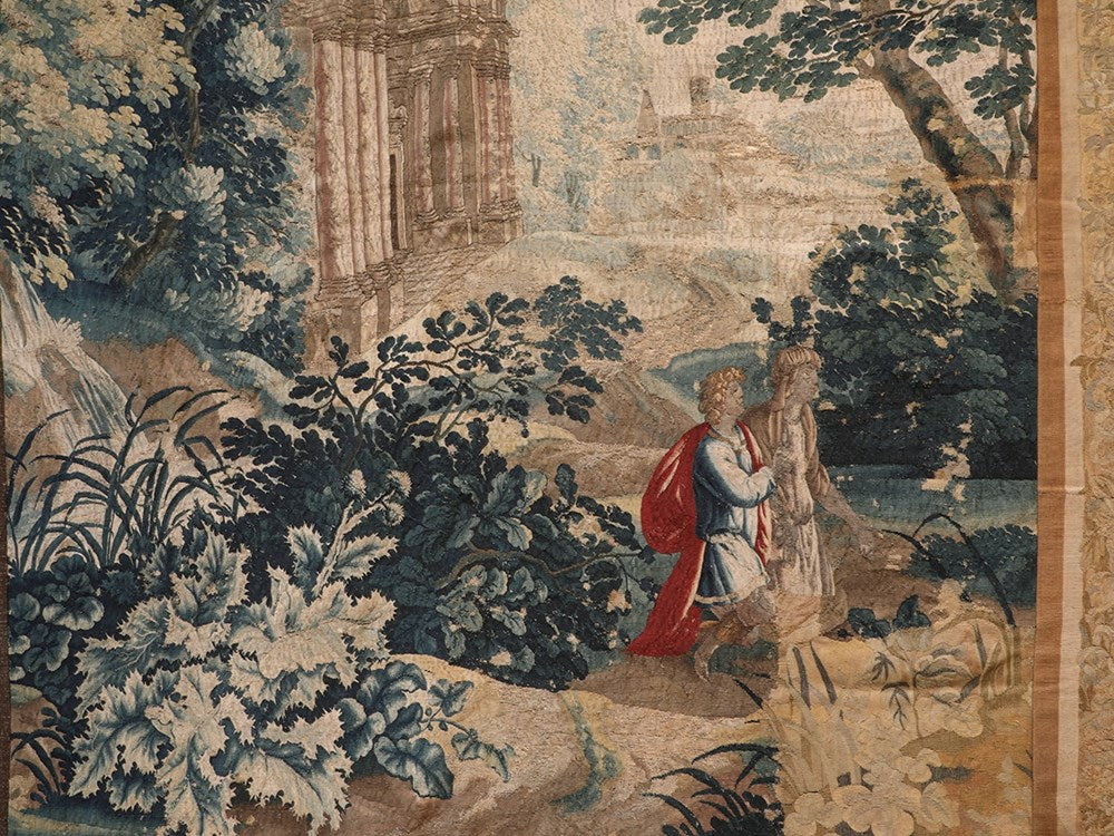 Fragment of an 18th-century Aubusson Tapestry