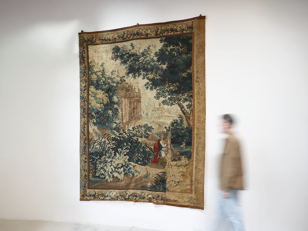Fragment of an 18th-century Aubusson Tapestry