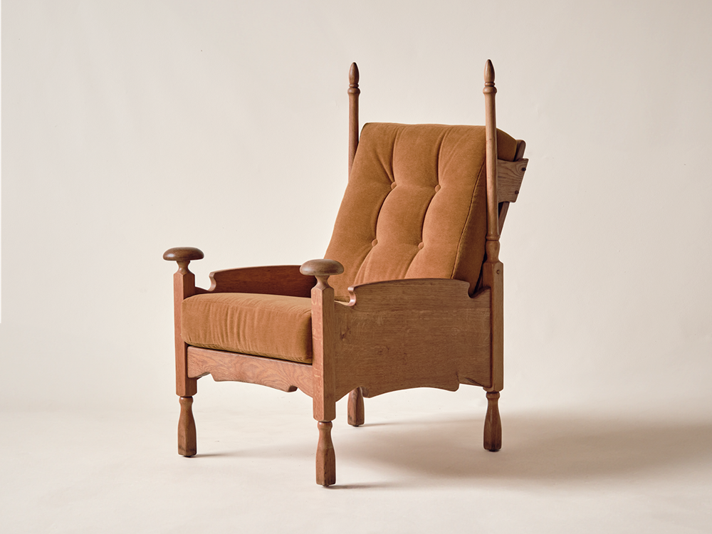 Oak Armchair by Abraham Sprij, Netherlands c1960s