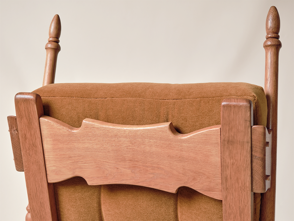 Oak Armchair by Abraham Sprij, Netherlands c1960s
