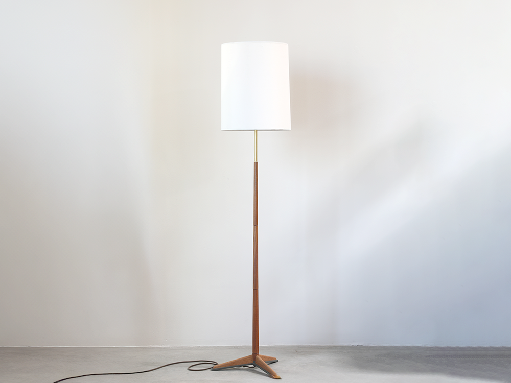 Teak Floor Lamp