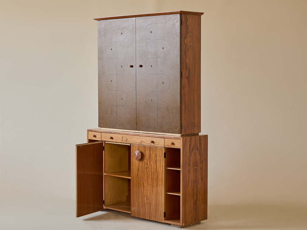 Gilbert Rohde Two-Piece Cabinet