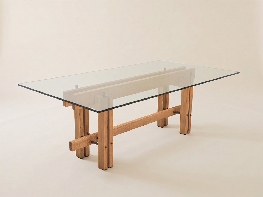 Carlo Scarpa Attributed Geometric Table, Italy c1960s