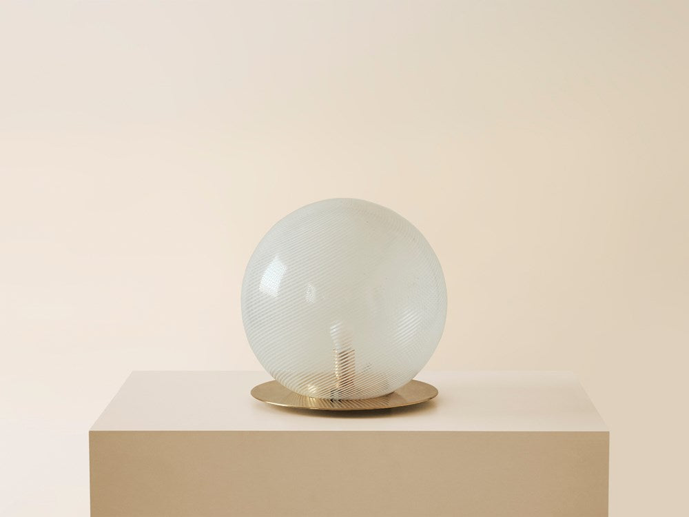 Ornella Noorda for Venini Murano Glass Table Lamp, Italy c1970s