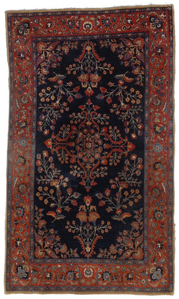 Persian Sarouk Rug, Persia, c1950s