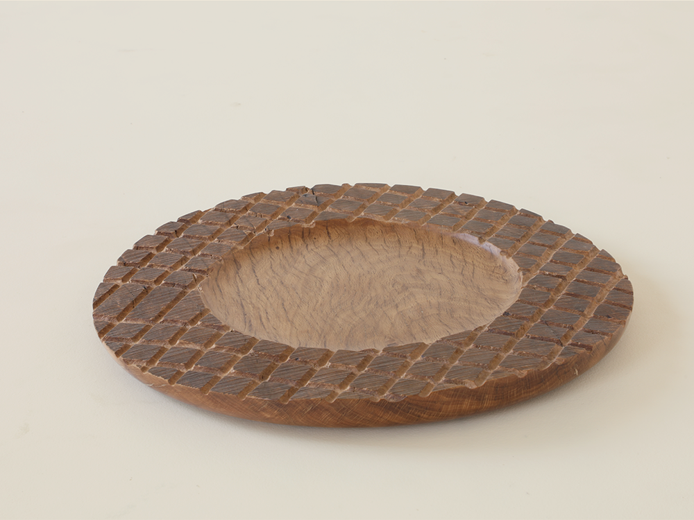 Carved Rim Platter