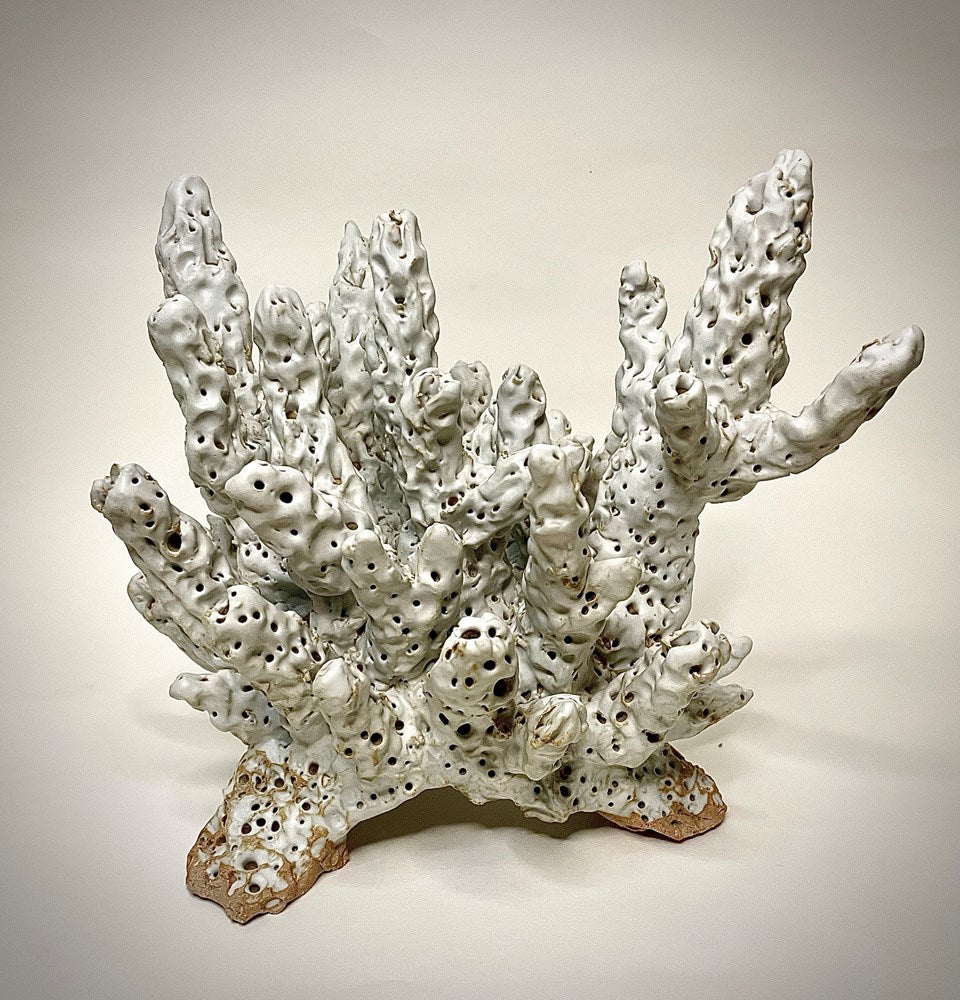 Classic Coral Sculpture