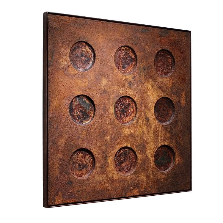 "Big Boys" Iron Plate Wall Sculpture