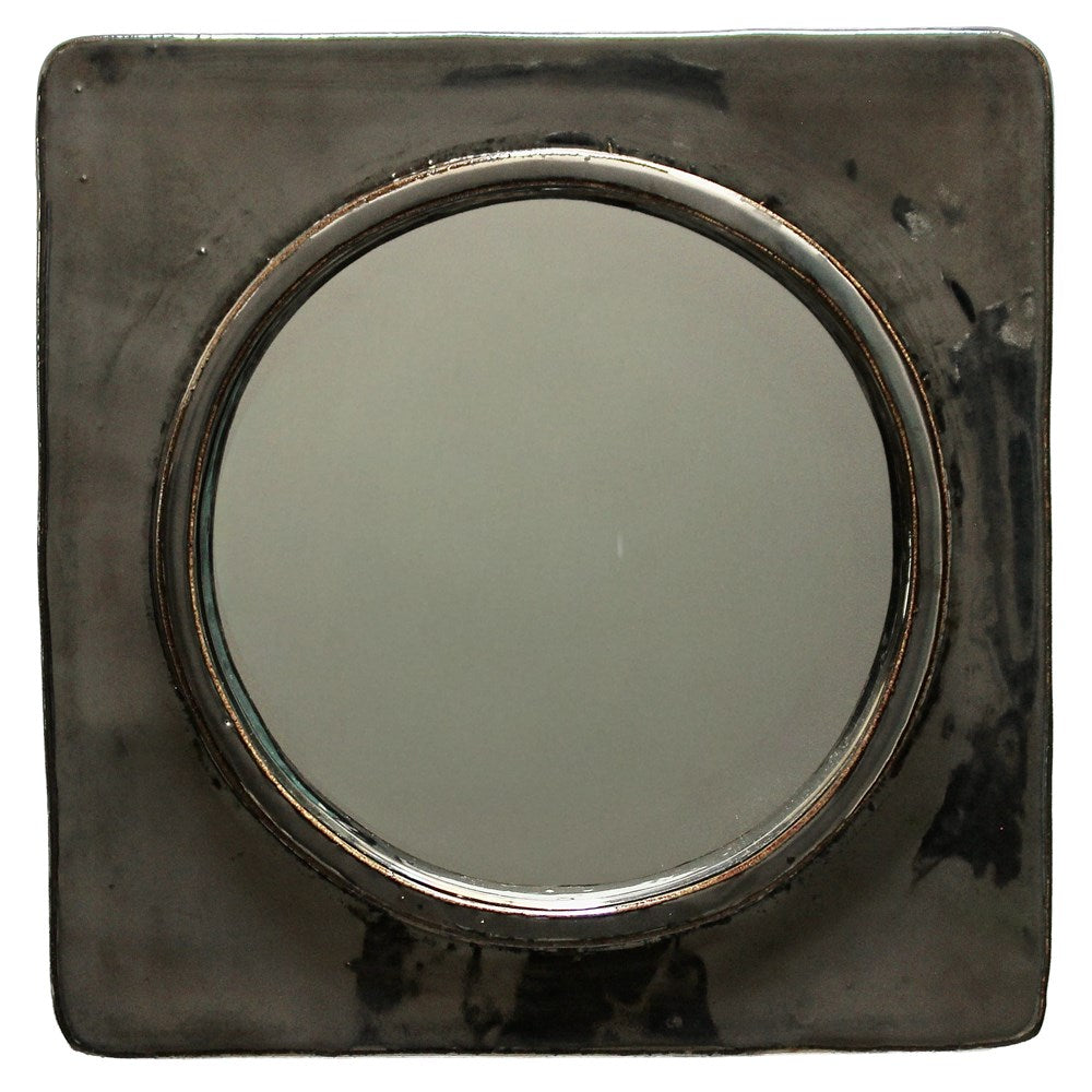 Skyscraper Porthole Mirror
