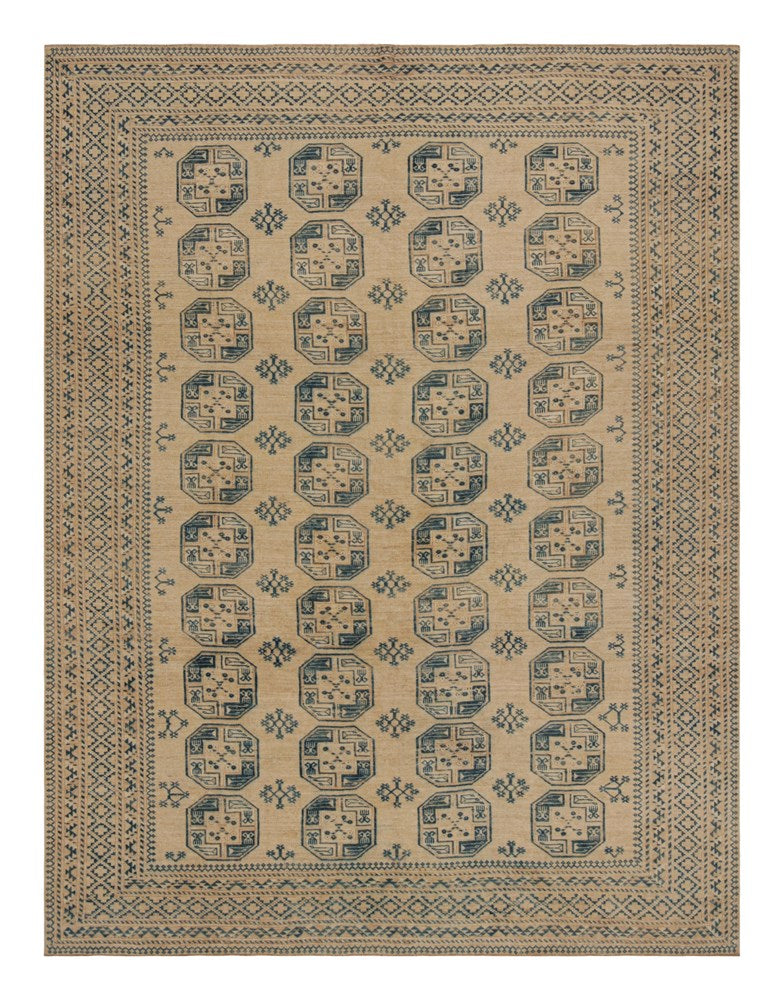 Vintage Turkish Esari Rug