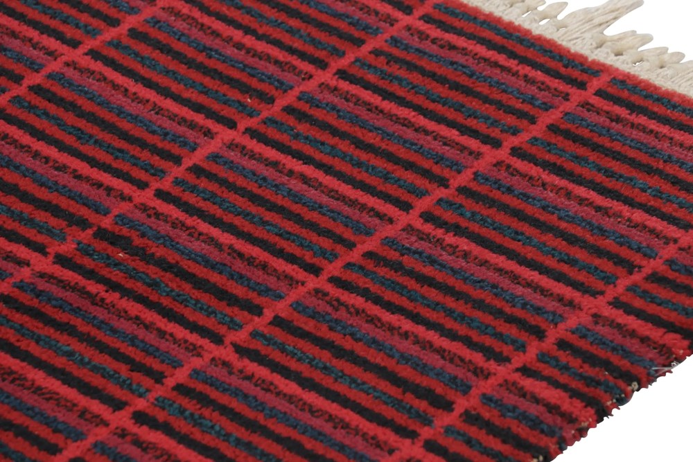 Vintage Swedish Rya Rug